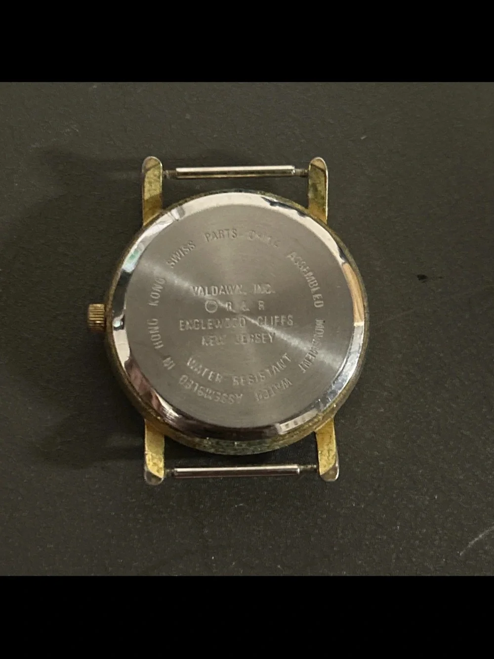 Vintage 90s Valdawn #1 Mom Gold Watch Works